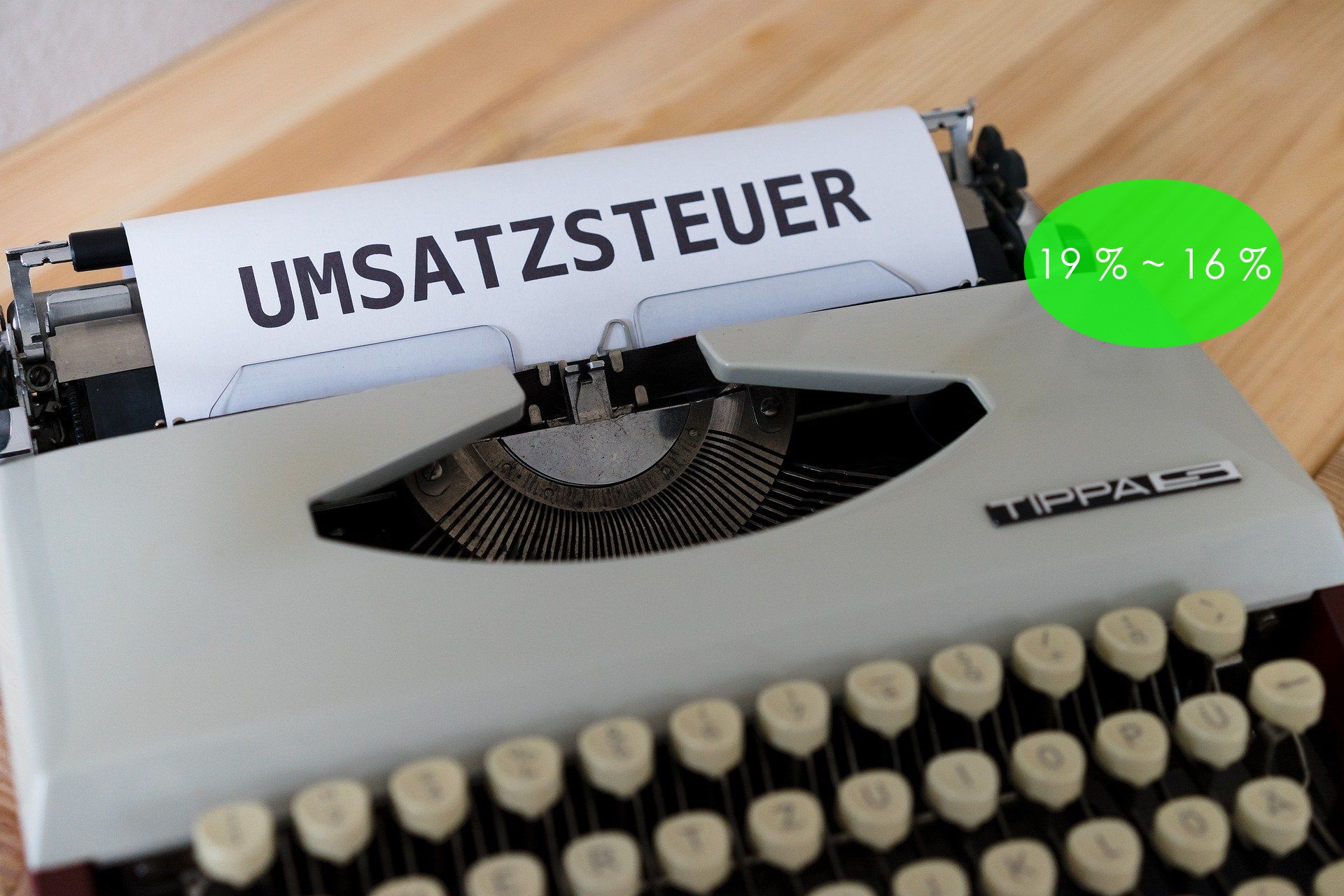 Senkung der Mehrwertsteuer vom 1.07.-31.12.2020